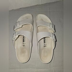 Birkenstock White Sandals